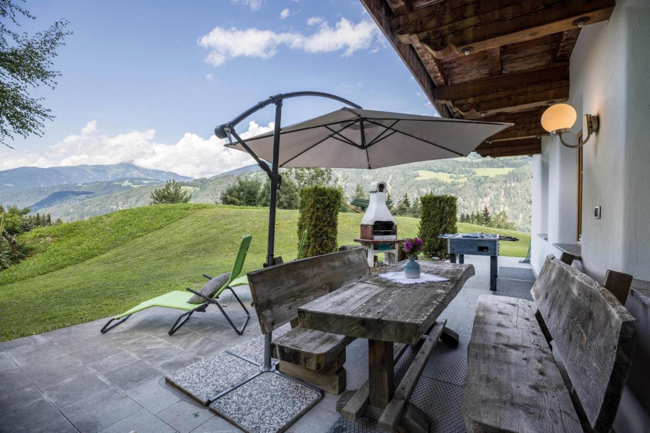 Oberplunerhof - Fewo Kronplatz Chienes Bagian luar foto