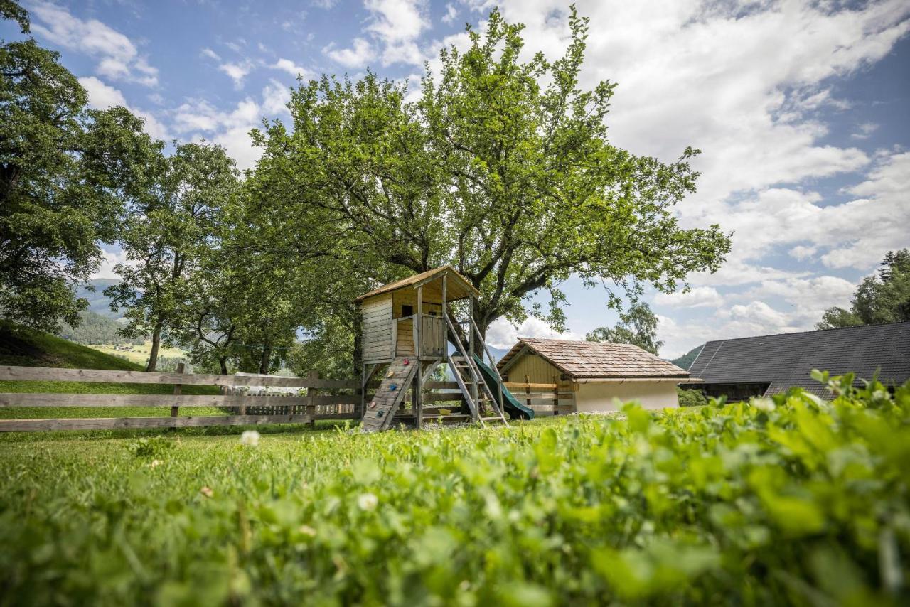 Oberplunerhof - Fewo Kronplatz Chienes Bagian luar foto