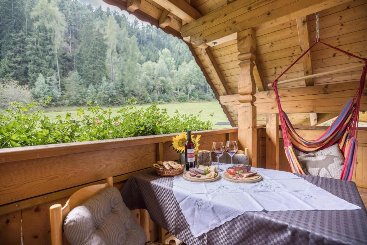 Oberplunerhof - Fewo Kronplatz Chienes Bagian luar foto
