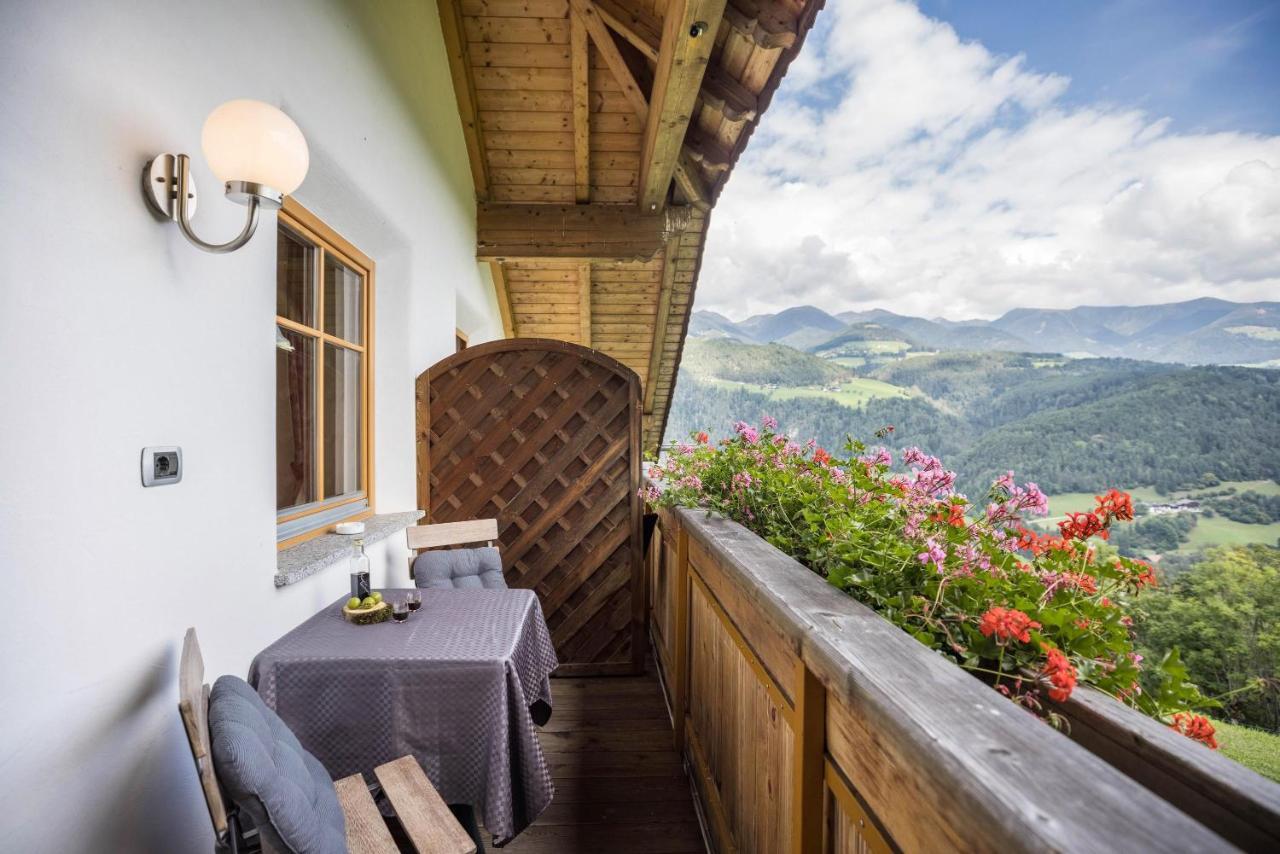 Oberplunerhof - Fewo Kronplatz Chienes Bagian luar foto